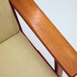 3 seater sofa by Hans Wegner for Getama, modell GE 290 in teak