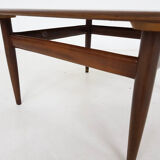 Vintage square teak coffee table
