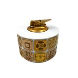 Mid-century porcelain table lighter, Bjorn Wiinblad for Rosenthal, 1970s