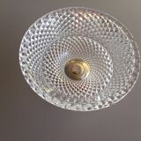 crystal and silver metal display cup