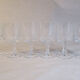 6 glasses of Arques crystal wine