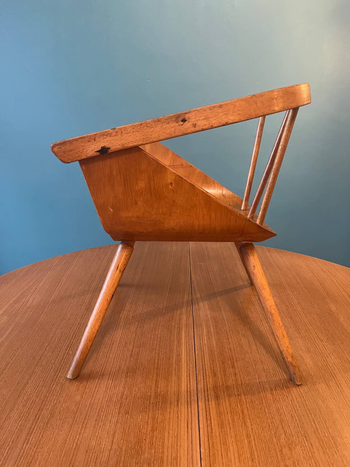 Baumann wooden children's armchair