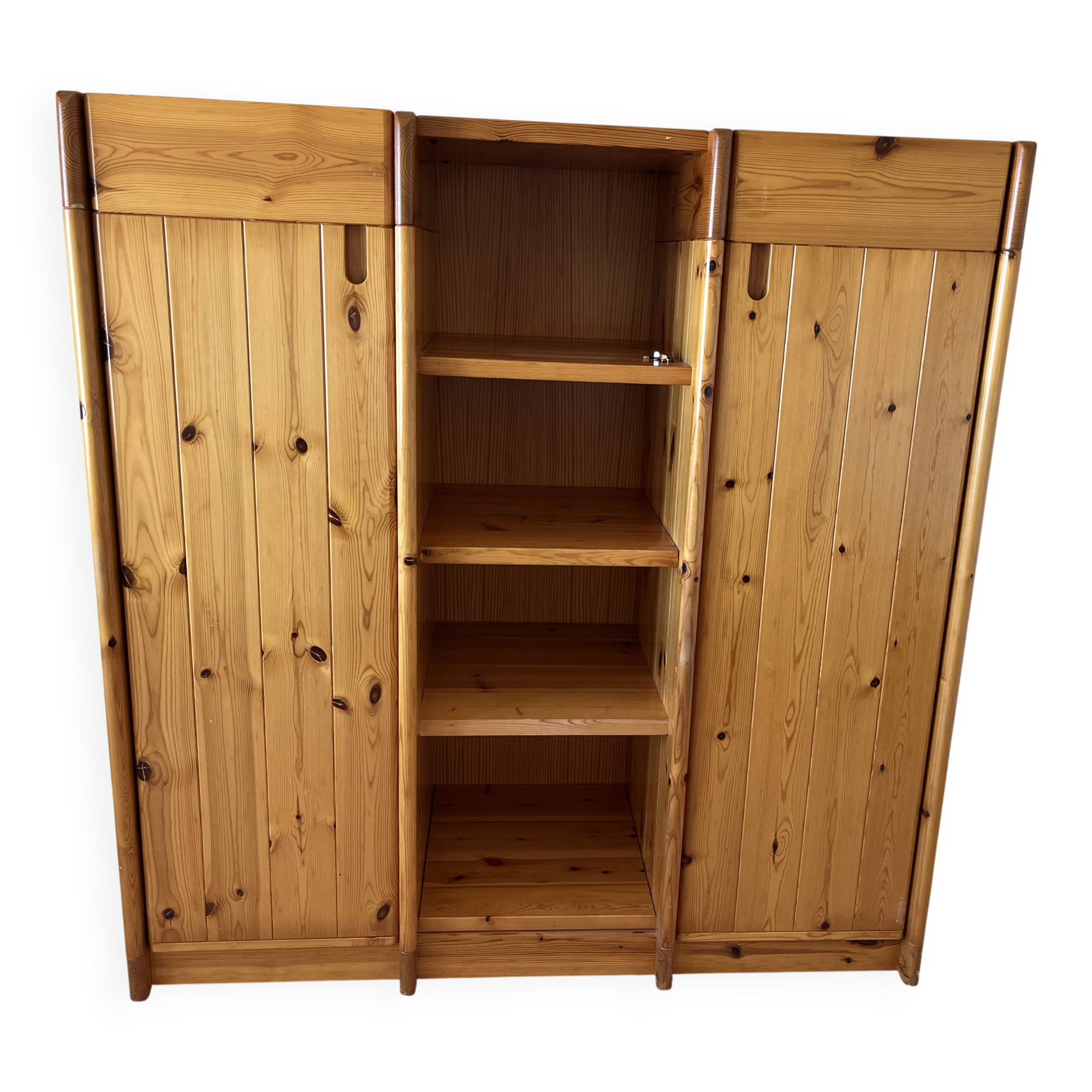 Teen bedroom solid wood Roche and Bobois 1980s