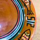 Ceramic plate Gien fish décor