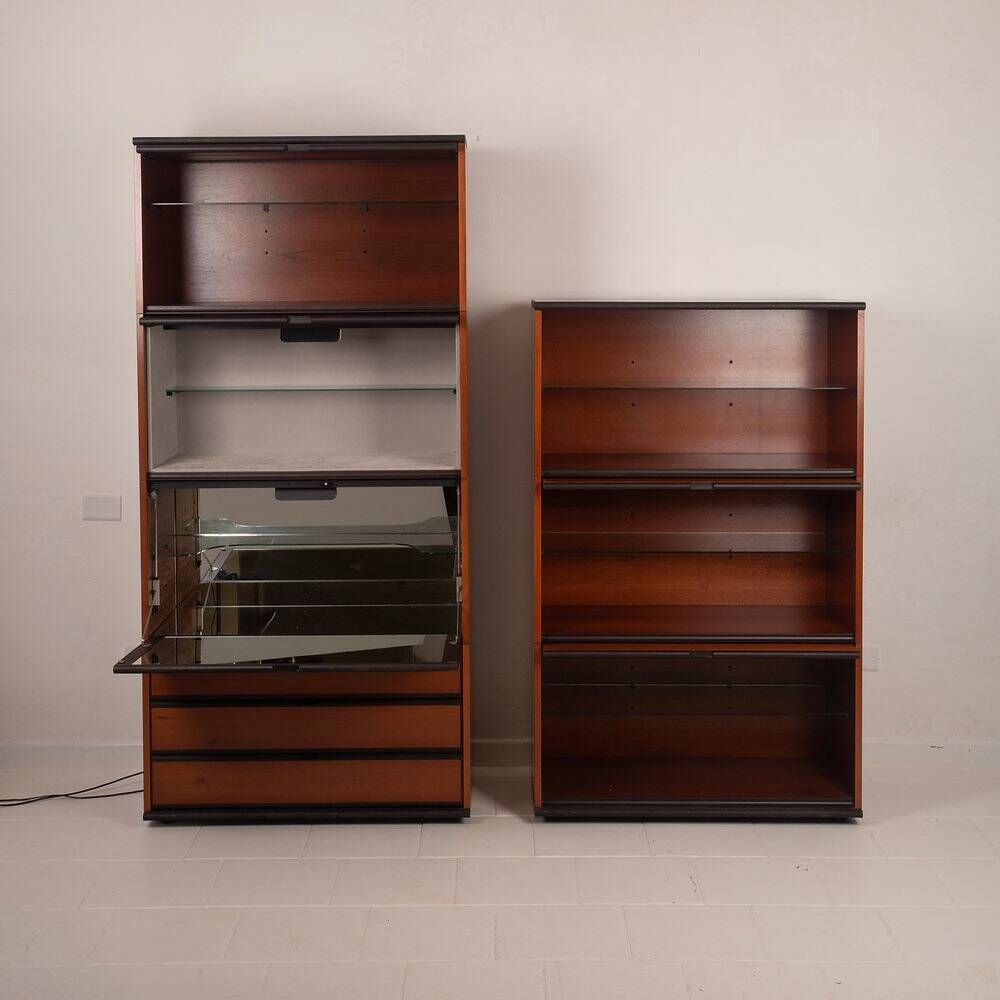 Hilton bar cabinets by Lodovico Acerbis and Giotto Stoppino for Acerbis, 1975