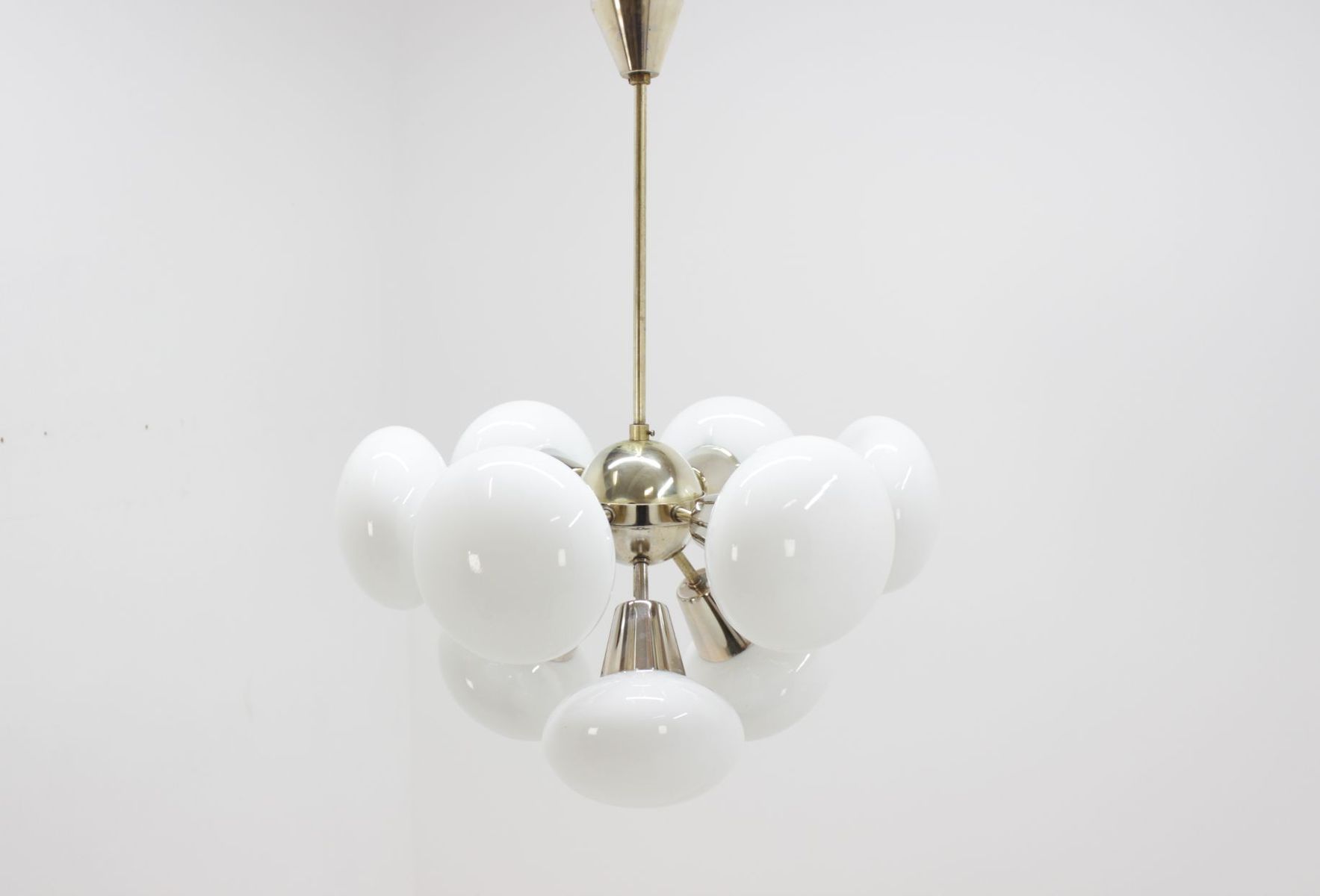 Chandelier Sputnik by Kamenický Šenov