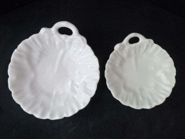 Set de 2 coupelles anciennes en porcelaine de Limoges  Giraud