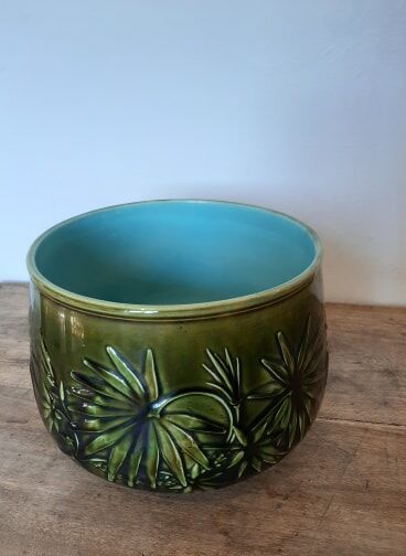 Cache pot Majolica de Sarreguemines