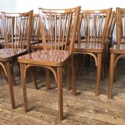 Rare series of 50 chairs Baumann fanett vintage design 1950 1960