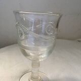 Together five mismatched stemware