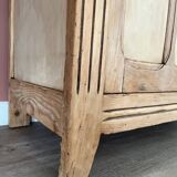 Parisian sideboard in raw wood