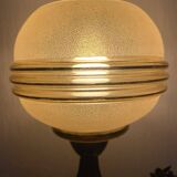 Lampe veilleuse art déco faon