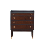 Walnut chest of drawers, Danish design, 1970s, made in Denmark