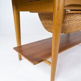 Table en chêne et teck de design danois des années 1960