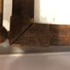 Table de toilette dessus marbre