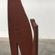 Mid-century metal crane bird sculpture