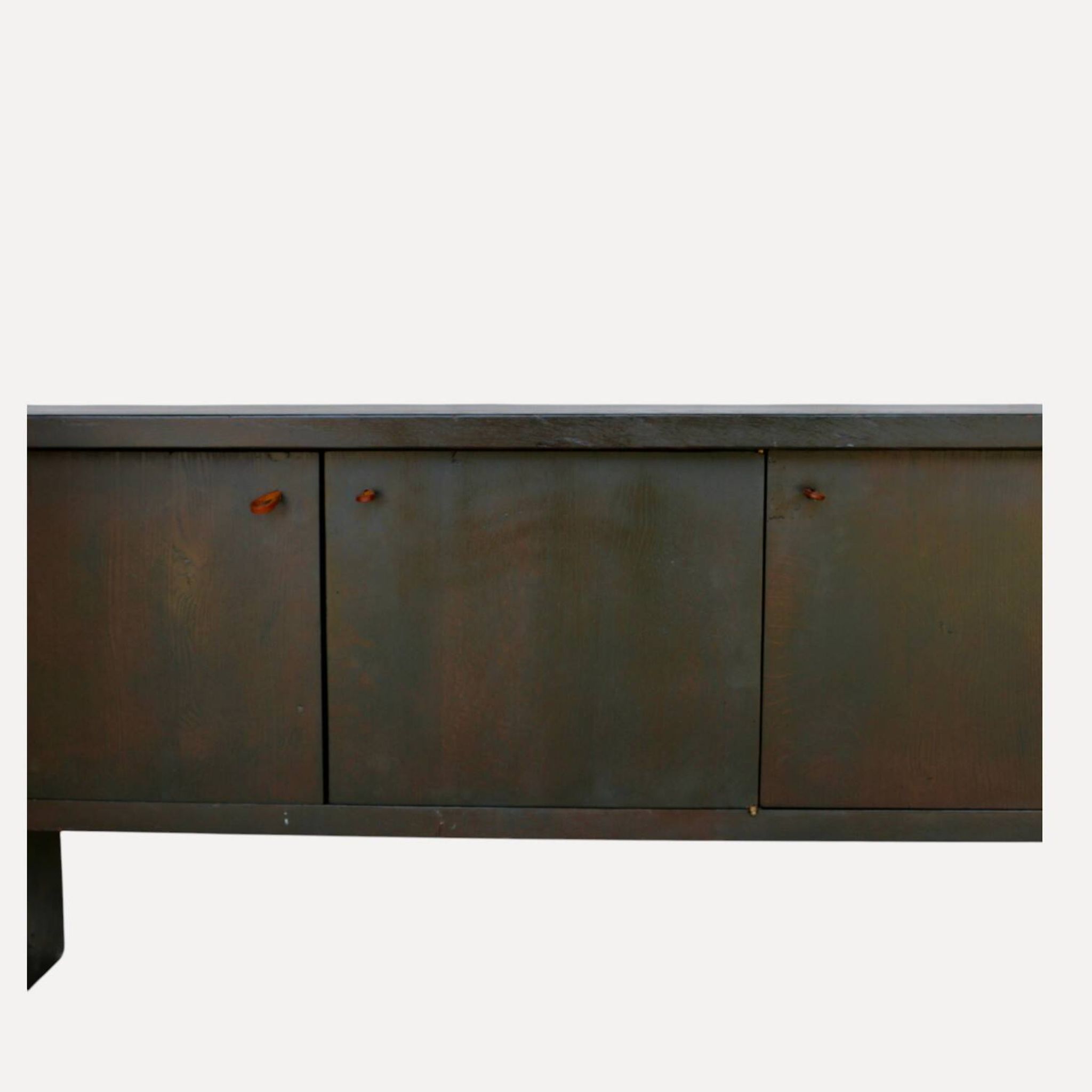 A solid oak sideboard, France 1950s.