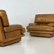 Set of 2 italian design armchairs