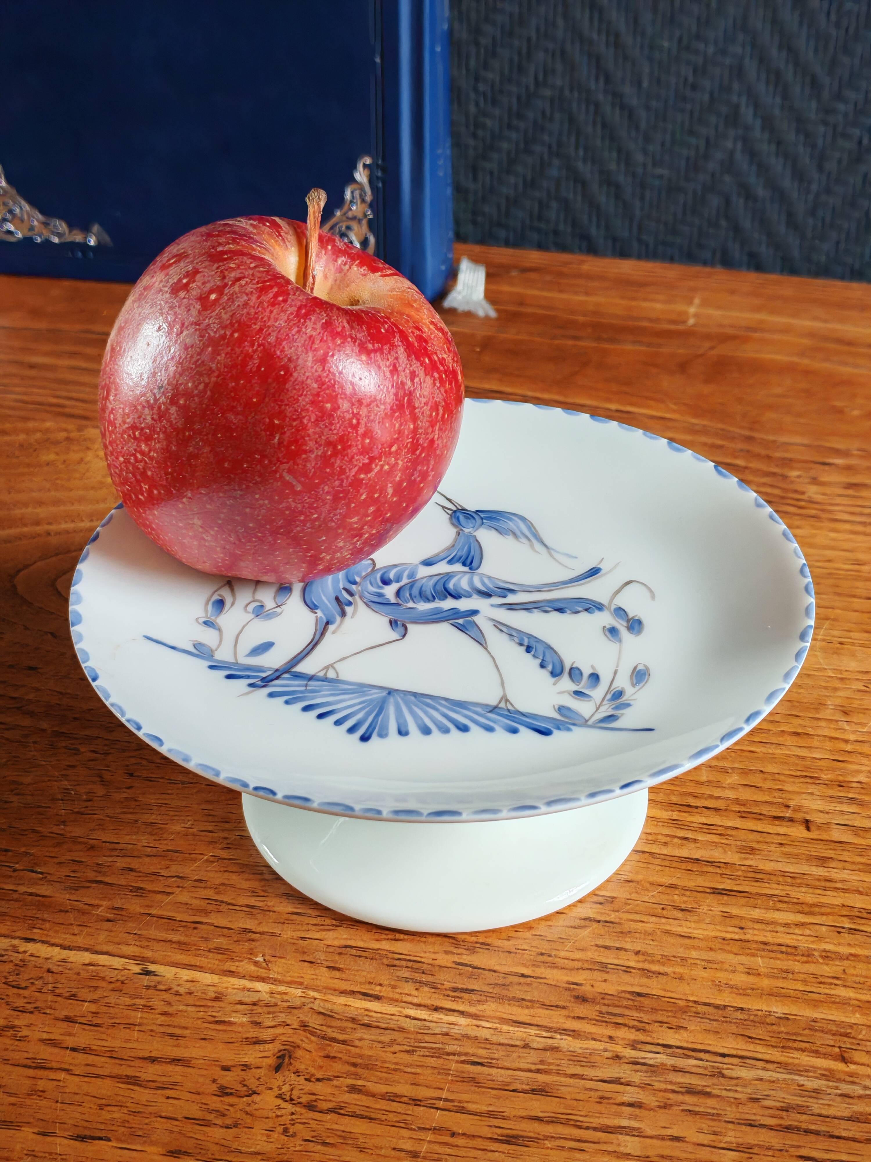 Limoges Porcelain Footed Plate