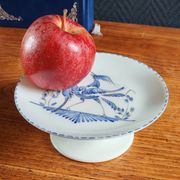 Limoges Porcelain Footed Plate