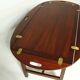 Oval Butlers Tray on Stand, England, 1970s Product Overview