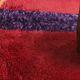 Berber mr4015 beni mrirt handwoven rug from morocco, geometric - red / orange