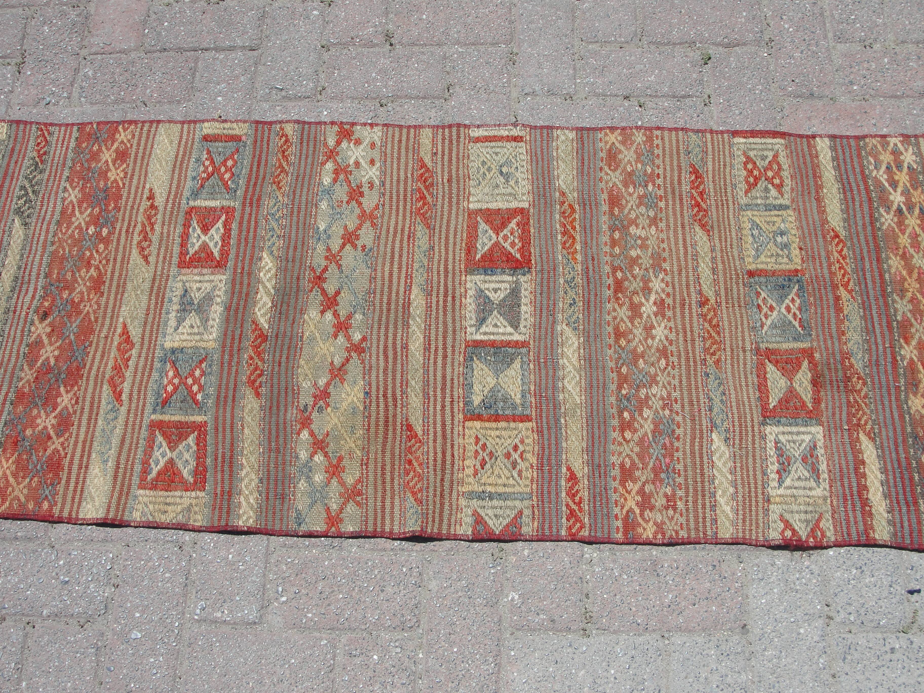 Handmade kilim rug runner