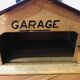Garage bois vintage