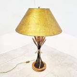 Lampe de table vintage en forme de gerbe de blé - années 1960