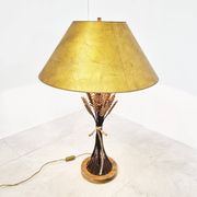 Lampe de table vintage en forme de gerbe de blé - années 1960
