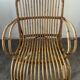 1970s rattan children's armchair
