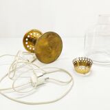 Scandinavian lamp Hans-Agne Jakobsson brass and glass B 102
