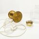 Scandinavian lamp Hans-Agne Jakobsson brass and glass B 102