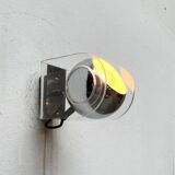 German wall lamps model 540 from the mid-century space age in the style of Gino Sarfatti, 1960s, set of 2.