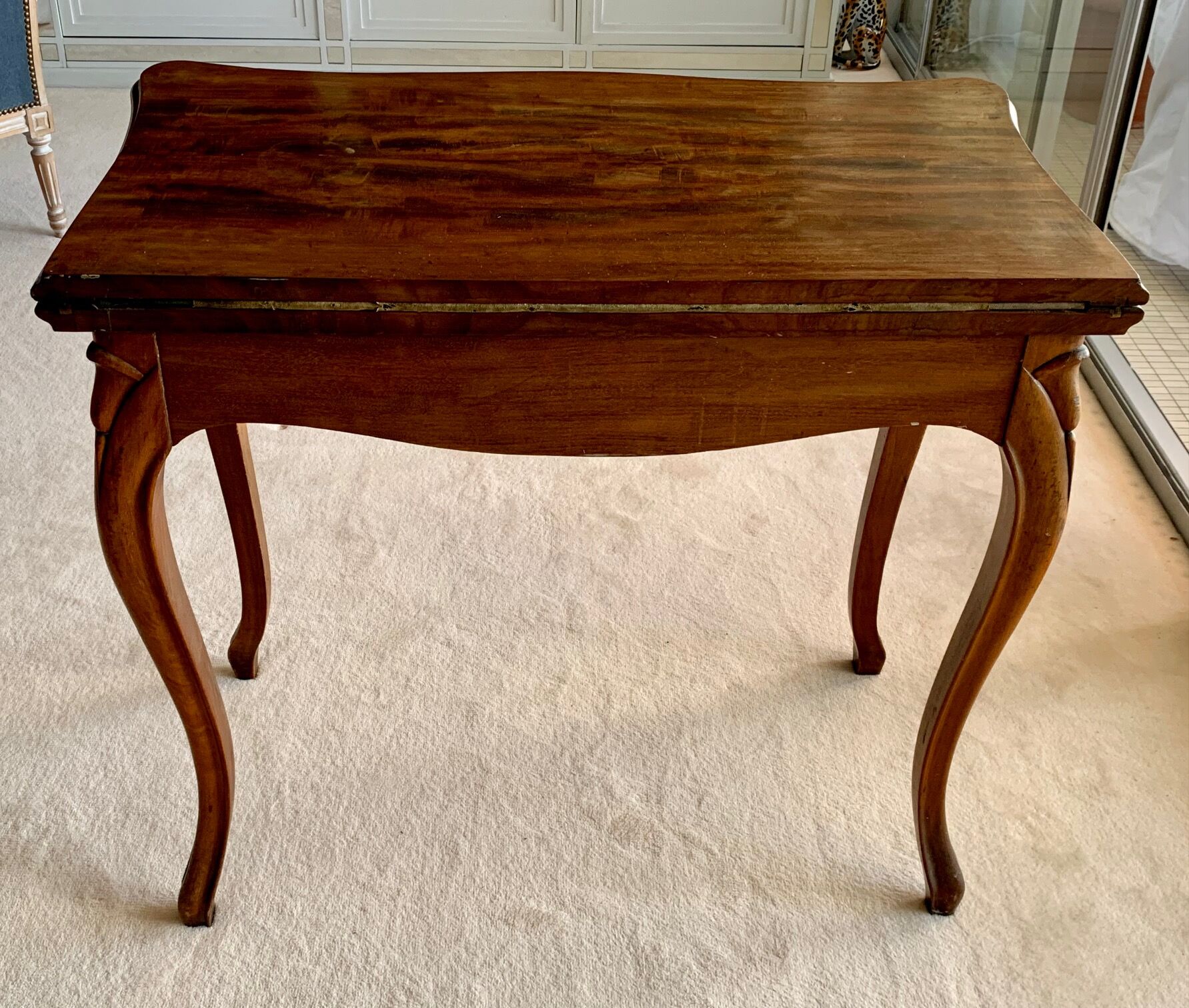 Art nouveau bridge table