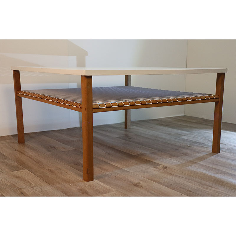 Vintage coffee table by Georges Tigien 1960