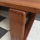 Large Teak coffee table with serving tray 1970s EMC Mobler Denmark