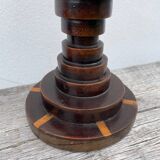 Art Deco wooden lamp
