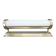 Bauhaus Nickel Wall Light with Glass Tube, 1930s