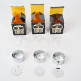 Swedish design candle holders Boda in trio