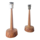 Pair of Teak lamps from Tranås Stilarmatur, Sweden, 1960s