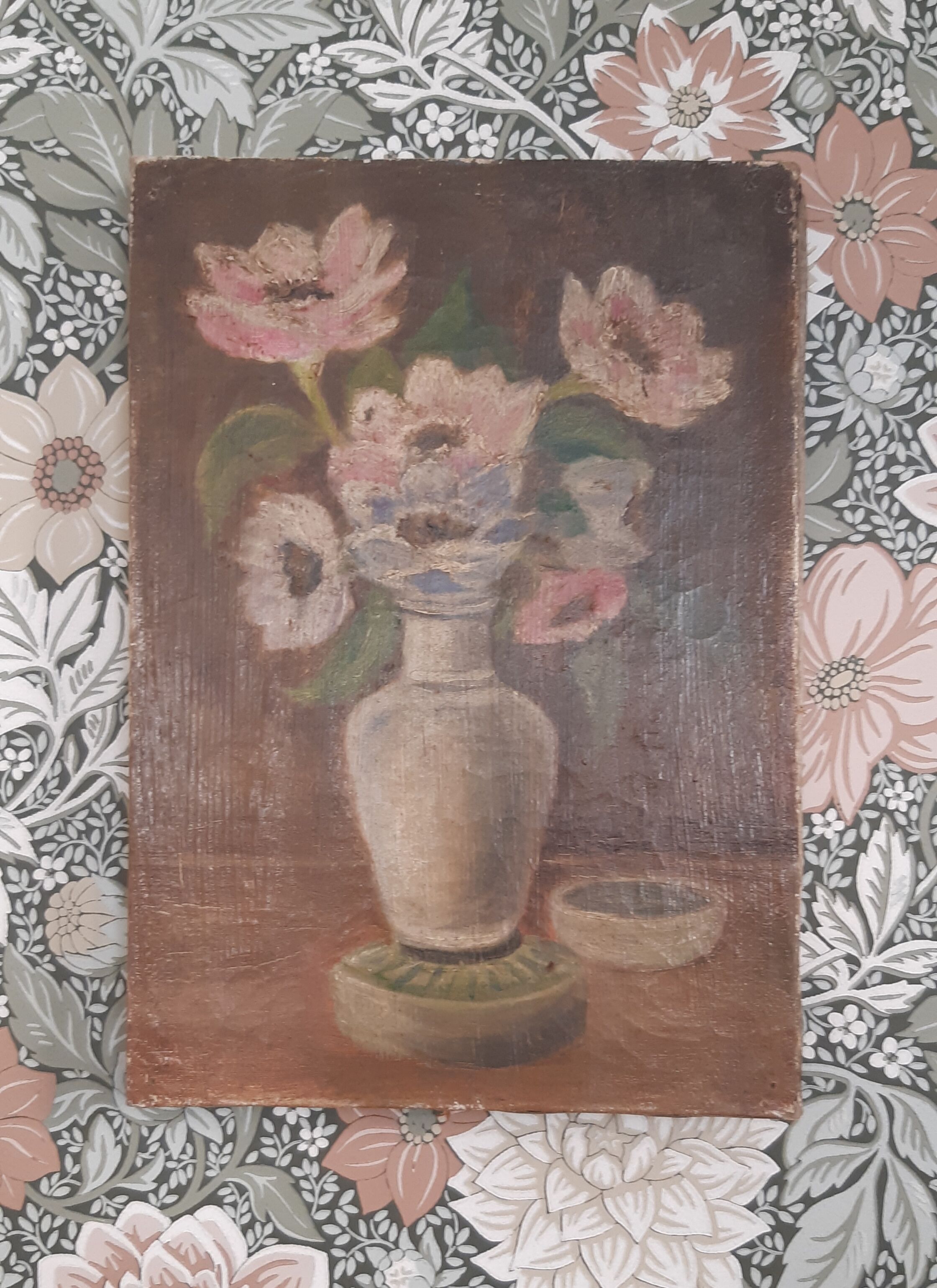 Flower oil painting