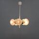 1970s Glass Chandelier by Instala Decin, Czechoslovakia
