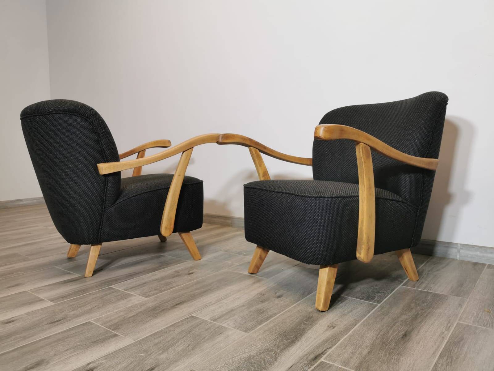 Mid-Century Armchairs, 1950's, Set of 2