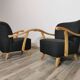 Mid-Century Armchairs, 1950's, Set of 2