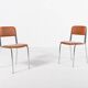 4 chaises italiennes, années 1960