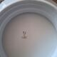 Dessert plate and 2 antique bowls