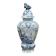 Large baluster vase with parrot - Holland, Delft 19th century