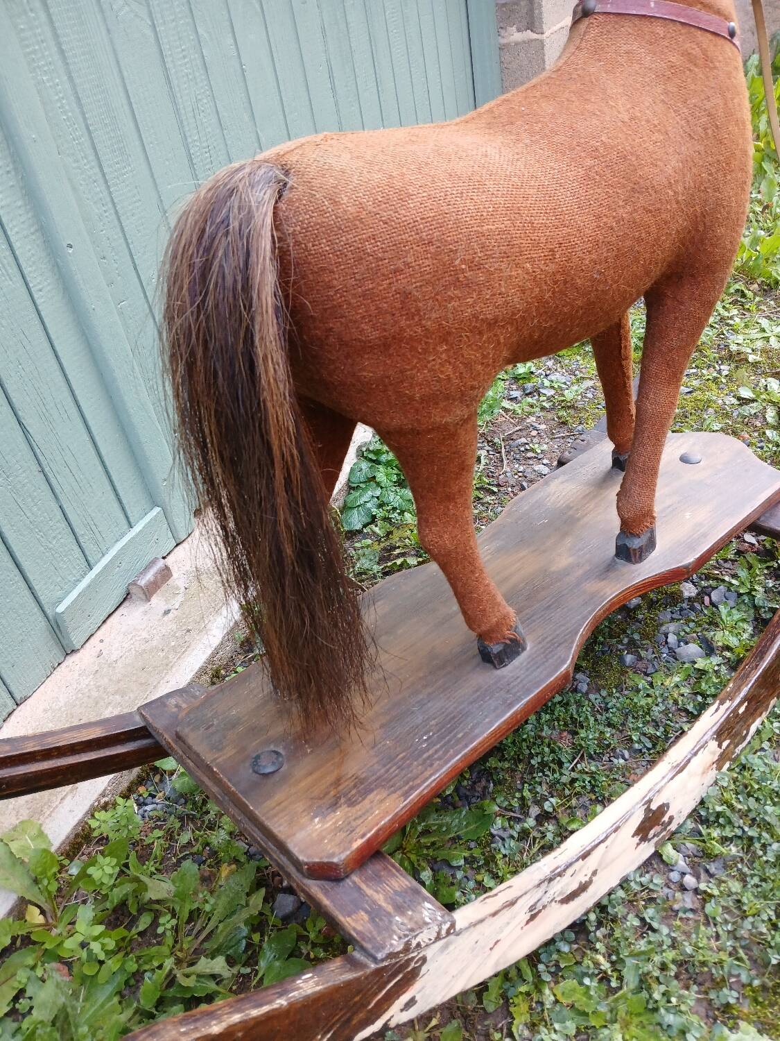Antique rocking horse