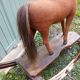 Antique rocking horse
